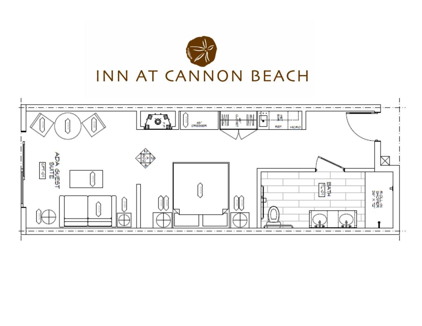 Inn At Cannon Beach Bilik gambar