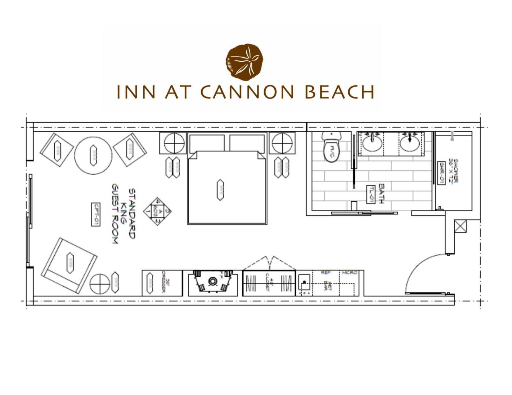 Inn At Cannon Beach Bilik gambar