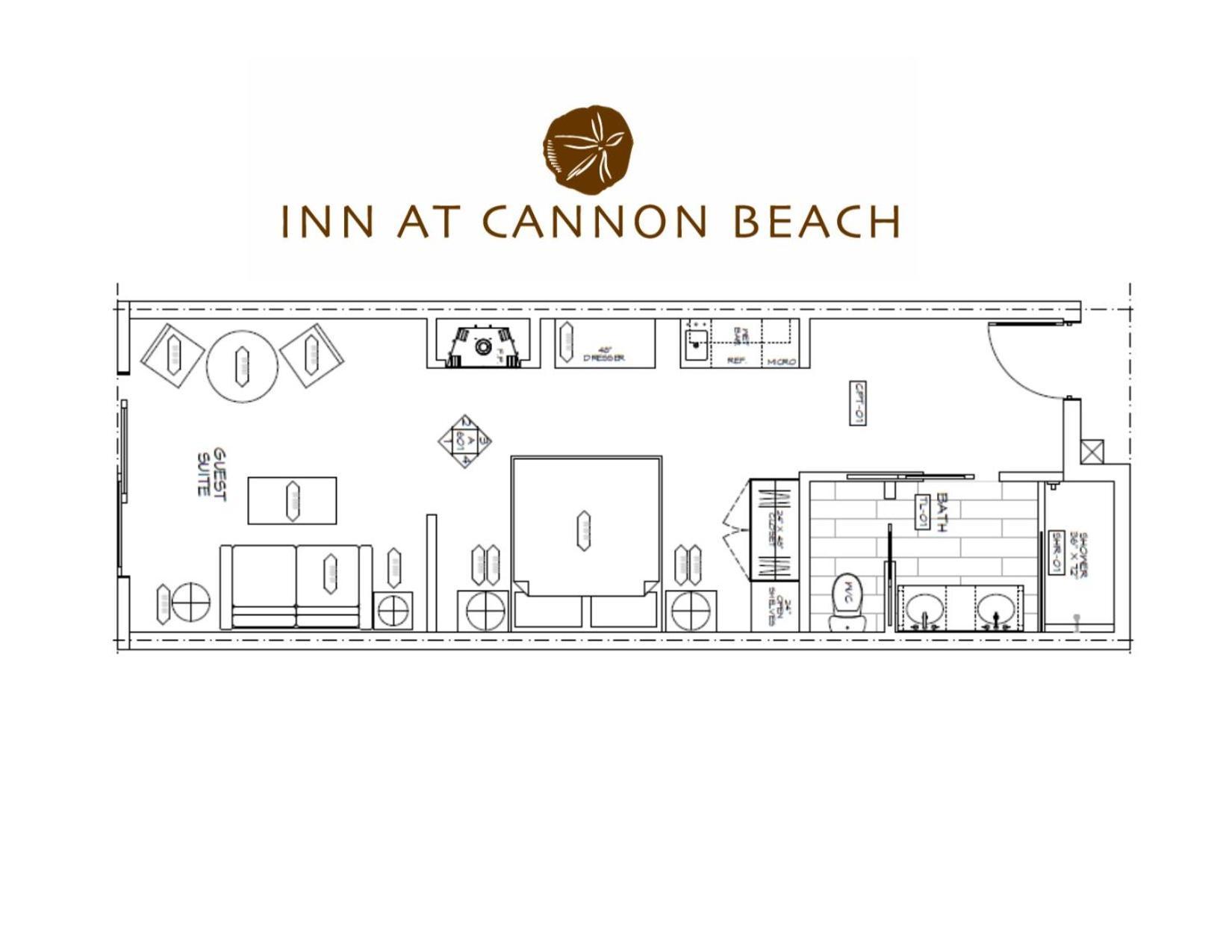Inn At Cannon Beach Bilik gambar